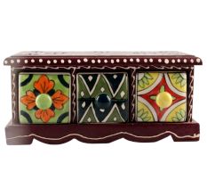 Spice Box-1415 Masala Rack Container Gift Item